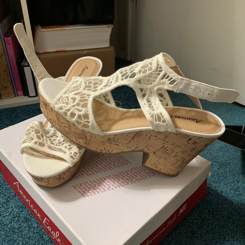 cute white heels